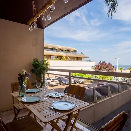 La Brise Marine - Appt Avec Balcon 50M De La Plage Arcachon Exterior photo
